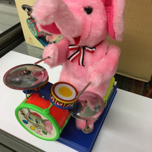 1980’s Collectable Mambo Drum Beating Elephant - Picture 3 of 7